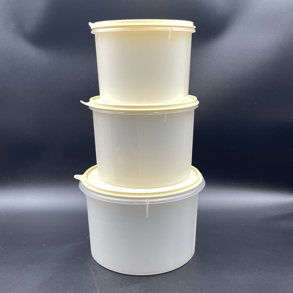 Lamaré Canister Set 7 10 14 Cup Kitchen Storage Containers w Lids Lot 3